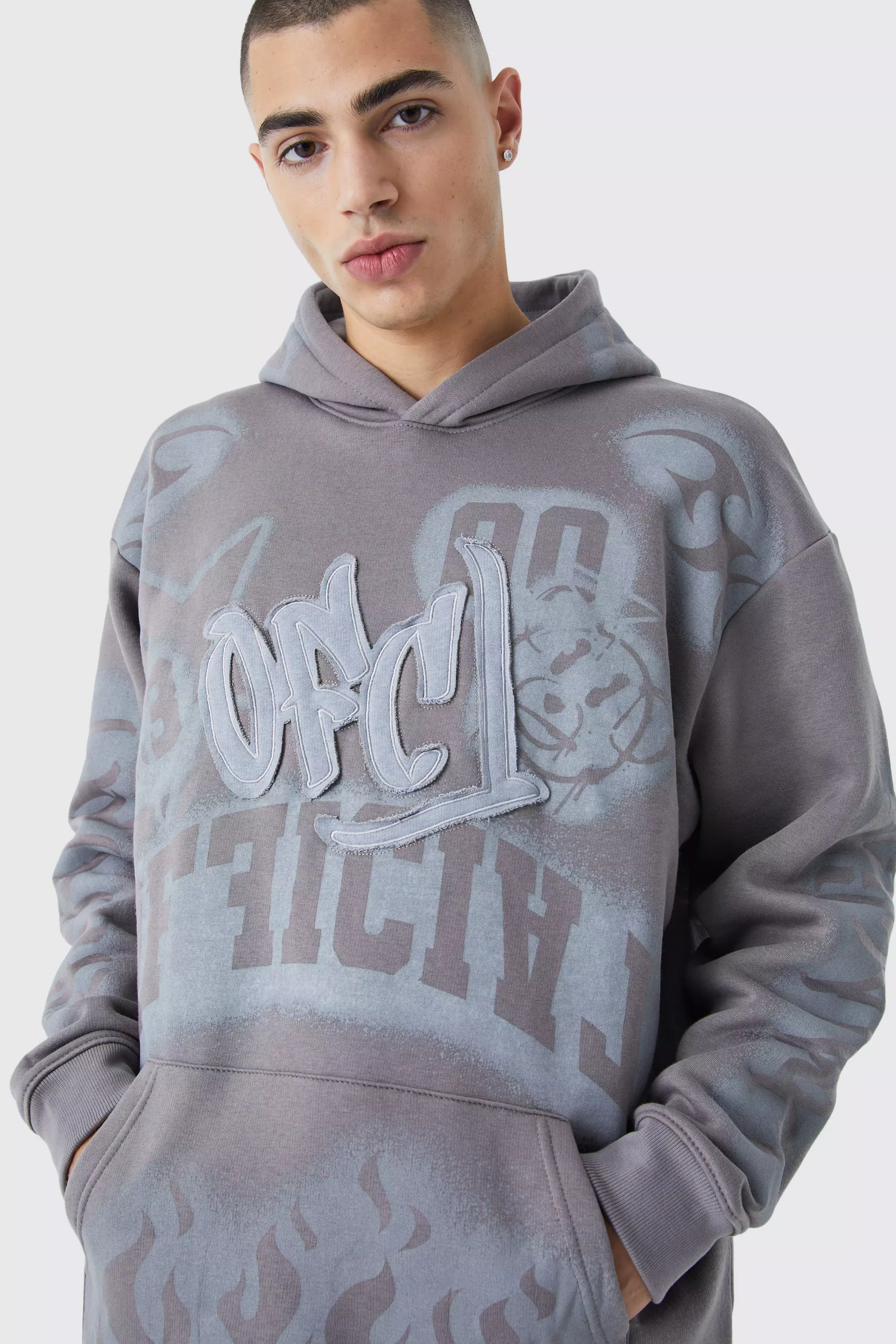 Graffiti 2024 print hoodie